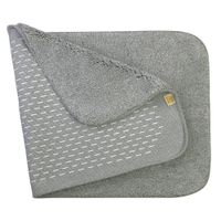 Коврик д/ванной комнаты 60х120 см., без вышивки, серый, окантовка серебро 31928 — фото 2, Коврики для ванной комнаты