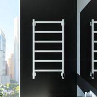 Товар: Полотенцесушитель электрический Grota Soffi K 530х1000 белый Soffi K 530х1000 RAL9016 EL - фото 3 Полотенцесушитель электрический Grota Soffi K 530х1000 белый Soffi K 530х1000 RAL9016 EL — фото 3, Электрические полотенцесушители