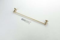 ЕВРОПА полотенцедержатель 600 мм, шлиф. золото арт-AQ4114BG — фото 2, Полотенцедержатели