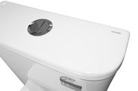 Унитаз-компакт Azario Berton 385х615х805 напольный, безободковый, слив "Торнадо", с быстросъемным сиденьем микролифт арт-AZ-6093 — фото 6, Напольные унитазы