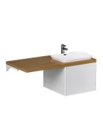 Тумба под раковину VELVEX Klaufs 560-0-1 навесная tp.KLA.56.1Y — фото 1, Тумбы под раковину