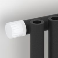 Отопительный радиатор Сунержа Эстет-0 EU50 левый 500х180 4 секции Тёмный титан муар арт-15-0320-5004 — фото 2, Радиаторы отопления