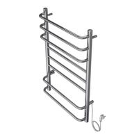 Товар: Полотенцесушитель электрический AZARIO MILAN 500/800 8 секций, диммер справа, хром арт-AZ90858 - фото 2 Полотенцесушитель электрический AZARIO MILAN 500/800 8 секций, диммер справа, хром арт-AZ90858 — фото 2, Электрические полотенцесушители