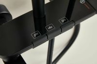 Товар: Душевая система с тропическим душем BELZ, черная матовая, арт-B25713-7 - фото 8 Душевая система с тропическим душем BELZ, черная матовая, арт-B25713-7 — фото 8, Душевые стойки