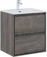 Товар: Тумба с раковиной Aquanet Милан (Flash) 60 цв. дуб рошелье 00340323 - фото 1 Тумба с раковиной Aquanet Милан (Flash) 60 цв. дуб рошелье 00340323 — фото 1, Тумбы с раковиной