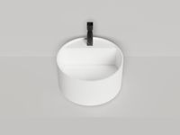 Раковина накладная ARMONIA ROUND TOP 02
без отверстия под смеситель 130412TG — фото 1, Раковины