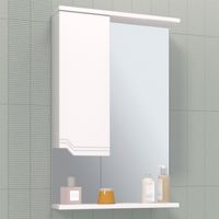 Зеркальный шкаф VIKTORIA 45 /левый/ AQUA DE MARCO 1045CVIC — фото 1, Зеркальные шкафы в ванную