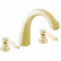 MK533.5Z MORAVA RETRO - смеситель для умывальника, CLICK-CLACK, ЦВЕТ ЗОЛОТО — фото 1, Смесители для раковины