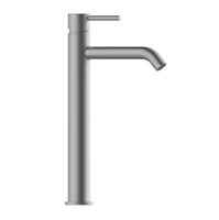 Товар: Смеситель для раковины Bossini Teo Z00703.094 высокий с донным клапаном цвет никель шлифованный - фото 3 Смеситель для раковины Bossini Teo Z00703.094 высокий с донным клапаном цвет никель шлифованный — фото 3, Смесители для раковины