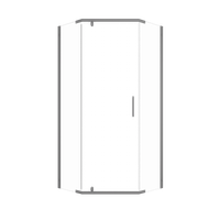 ДШ "Дека-Графит", 100х100, пятиуг., (2 места) арт-Щ0000073930 — фото 1, Душевые уголки трапеция