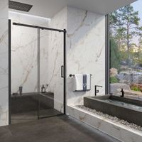 Товар: Душевая дверь Veconi Vianno VN-70B, 1300x1950, черный, стекло прозрачное VN70B-130-01-C4 - фото 1 Душевая дверь Veconi Vianno VN-70B, 1300x1950, черный, стекло прозрачное VN70B-130-01-C4 — фото 1, Раздвижные душевые двери