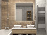 Зеркало арт-НЕМ-02-100/100-14 — фото 2, Зеркала в ванную комнату