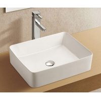 Раковина Azario накладная 480х370х130 белый (AZ-2074) арт-AZ-2074 SP — фото 1, Раковины накладные