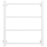 Полотенцесушитель водяной Стилье Версия-КН 600х500 (4) П 20х20 Белый арт-12640-6050 — фото 1, Водяные полотенцесушители