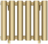 Отопительный радиатор Сунержа Кумир-0 300х400 6 секций Матовая шампань арт-022-0340-3006 — фото 5, Радиаторы отопления