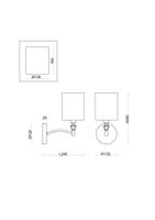Товар: Настенный светильник (бра) Freya FR1007WL-01N - фото 2 Настенный светильник (бра) Freya FR1007WL-01N — фото 2, Бра