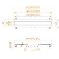 Товар: Душевой лоток Drain Leo-11 60211180-01 - фото 9 Душевой лоток Drain Leo-11 60211180-01 — фото 9, Душевые лотки