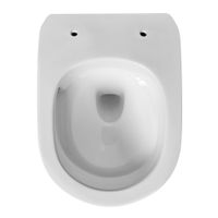 Унитаз ABBER Bequem AC1129 подвесной белый, безободковый, смыв торнадо — фото 9, Подвесные унитазы