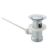 RICAMBI Донный клапан, 1"1/4 под перелив, хром 17957 — фото 1, Донные клапаны