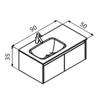 Товар: Тумба с раковиной ORKA Lisbon 90 подвесная, белый матовый арт-5001426 - фото 6 Тумба с раковиной ORKA Lisbon 90 подвесная, белый матовый арт-5001426 — фото 6, Тумбы с раковиной
