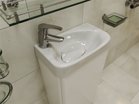 Раковина мебельная и на столешницу Bio 40 арт-4627173210409 — фото 4, Раковины накладные