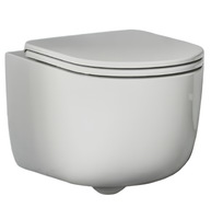 Унитаз HATRIA FUTURA A0Y9BA25 подвесной безободковый слив Vortex цвет белый матовый — фото 1, Подвесные унитазы