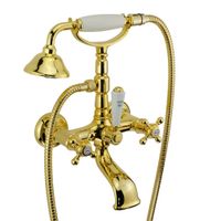REVIVAL См-ль д/ванны внешний, золото арт-19511 — фото 1, Смеситель для ванны