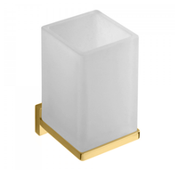 Стакан COLOMBO DESIGN LOOK B1602.OM настенный цвет золото матовое — фото 1, Стаканы для зубных щеток