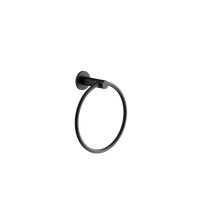 Полотенцедержатель SANCOS Base, кольцо, черный матовый, арт. арт-SC9029MB — фото 1, Полотенцедержатели