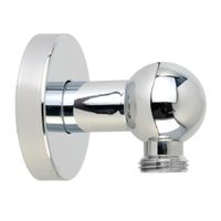 SFERICA Штуцер душевой, 1/2"x1/2", хром 20158 — фото 1, Шланговые подключения