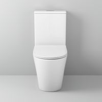 Унитаз напольный Grossman (640х360х835) безободковый,белый с тонкой крышкой,микролифт,2 места арт-GR-4458S — фото 4, Напольные унитазы