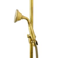 RICAMBI Ручной душ, вставка ЛАТУНЬ, бронза (DALLAS,OXFORD,REVIVAL,PRINCETON ARCADIA) 32171 — фото 3, Лейки для душа