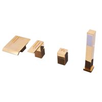 Смеситель для ванны Royal, арт-Royal1073.5PZ — фото 3, Смеситель для ванны