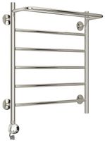 Полотенцесушитель электрический Стилье Формат 20 ТЛ 600х500 (Полка + 5) П16 Без покрытия арт-00521-6050 — фото 4, Электрические полотенцесушители