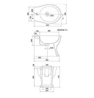 Товар: Биде Scarabeo Castellana напольное с одним отверстием цвет белый арт-5307 - фото 6 Биде Scarabeo Castellana напольное с одним отверстием цвет белый арт-5307 — фото 6, Биде напольные
