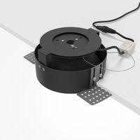 Встраиваемый светильник Technical DL060-9W3-4-6K-TRS-B — фото 7, Точечные светильники