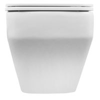 Унитаз подвесной Azario MONEO 530х365х370 безободковый, в комплекте с быстросъемным сидением микролифт арт-AZ-0062 — фото 6, Подвесные унитазы