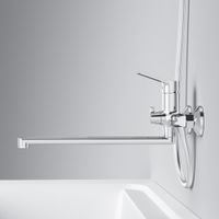 X-Joy, смеситель д/ванны/душа, излив 325 мм, хром арт-F85A90200 — фото 2, Смеситель для ванны