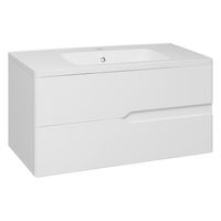 Тумба подвесная PALERMO 100 /2ящ/ AQUA DE MARCO 2100CPAL/FL/H — фото 2, Тумбы под раковину