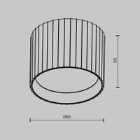 Товар: Потолочный светильник Technical C106CL-GX53-W - фото 7 Потолочный светильник Technical C106CL-GX53-W — фото 7, Подвесные светильники