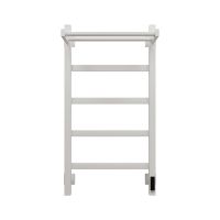Товар: Полотенцесушитель электрический Grota Lore 430х800 белый Lore 430х800 RAL9016 EL - фото 5 Полотенцесушитель электрический Grota Lore 430х800 белый Lore 430х800 RAL9016 EL — фото 5, Электрические полотенцесушители