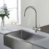 Смеситель для кухни под фильтр из нержавеющей стали EKO, EKO05-111 — фото 1, Смесители для кухни