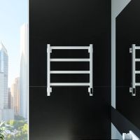 Полотенцесушитель электрический Grota Soffi K 530х600 белый Soffi K 530х600 RAL9016 EL — фото 3, Электрические полотенцесушители