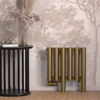 Отопительный радиатор Сунержа Кумир-0 EU50 левый 300х470 7 секций Матовое золото арт-032-0350-3007 — фото 4, Радиаторы отопления