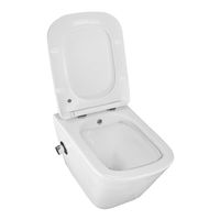 Товар: Унитаз подвесной Azario Hugo 350х480х363 c функцией биде, безободковый, с быстросъемным сиденьем микролифт арт-AZ-10007 - фото 2 Унитаз подвесной Azario Hugo 350х480х363 c функцией биде, безободковый, с быстросъемным сиденьем микролифт арт-AZ-10007 — фото 2, Подвесные унитазы