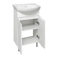 Тумба напольная Viktoria 50 с умывальником Элеганс 50 /AQUA DE MARCO 5050CVIC — фото 3, Тумбы с раковиной