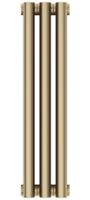 Отопительный радиатор Сунержа Эстет-1 500х135 3 секции Золотой шёлк арт-32-0301-5003 — фото 4, Радиаторы отопления