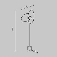 Товар: Напольный светильник (торшер) Maytoni MOD396FL-L10W3K - фото 3 Напольный светильник (торшер) Maytoni MOD396FL-L10W3K — фото 3, Торшеры