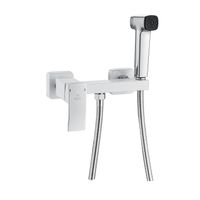 Гигиенический душ со смесителем Rose , белый/хром арт-R1505F-1 — фото 1, Гигиенические души