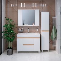 Тумба напольная с умывальником SYDNEY 100 / AQUA DE MARCO 5100WCSYD — фото 8, Тумбы с раковиной